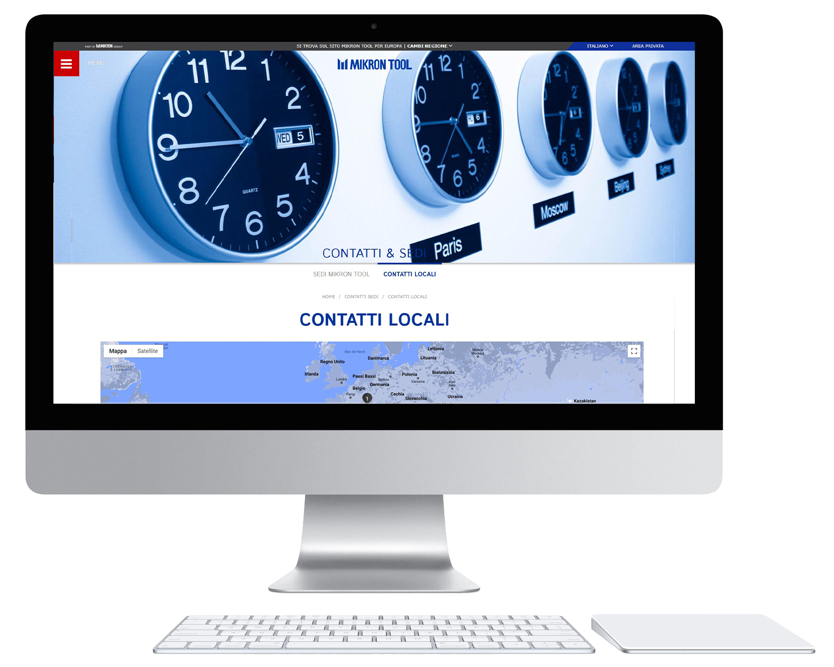 Watches of main cities