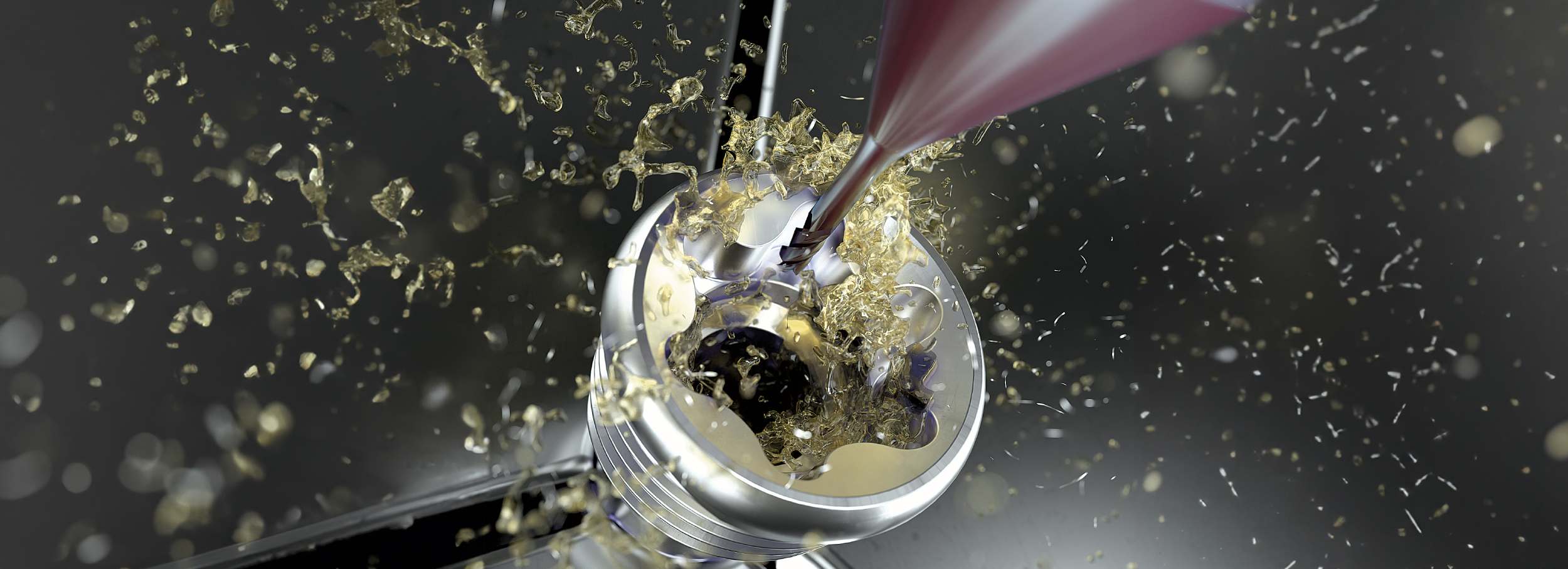 Lavorazione dell'imprinta esalolobata