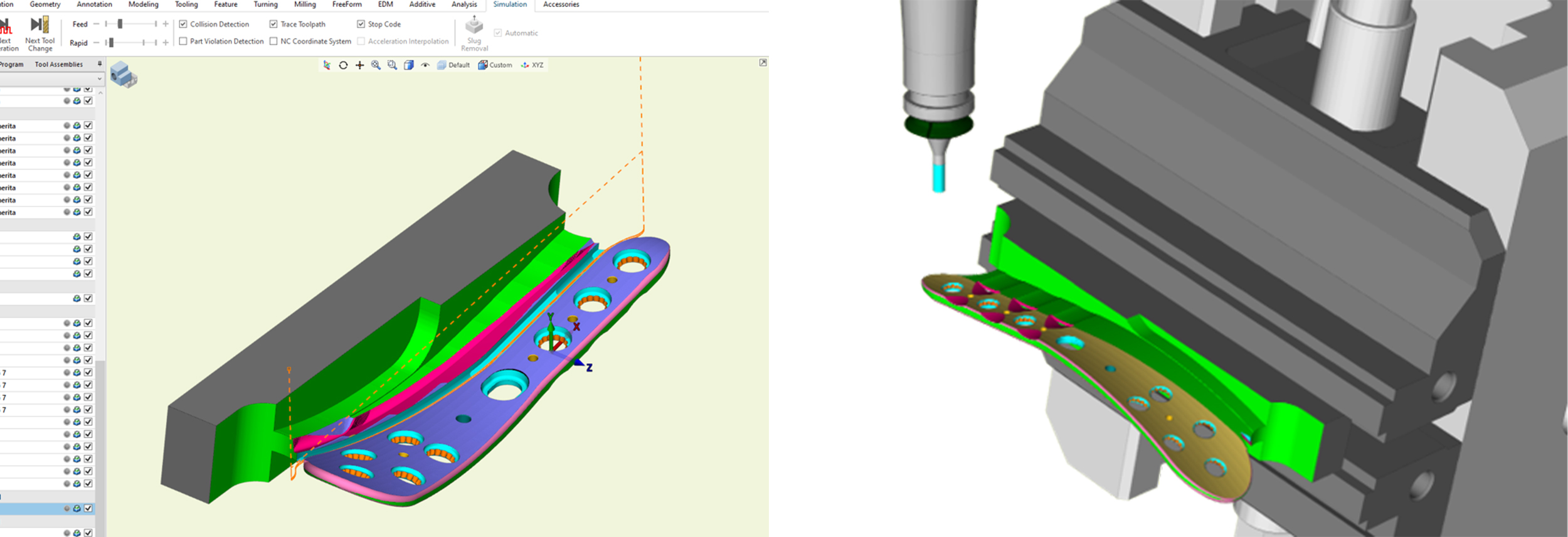 Tibial Compression Plate complex geometry